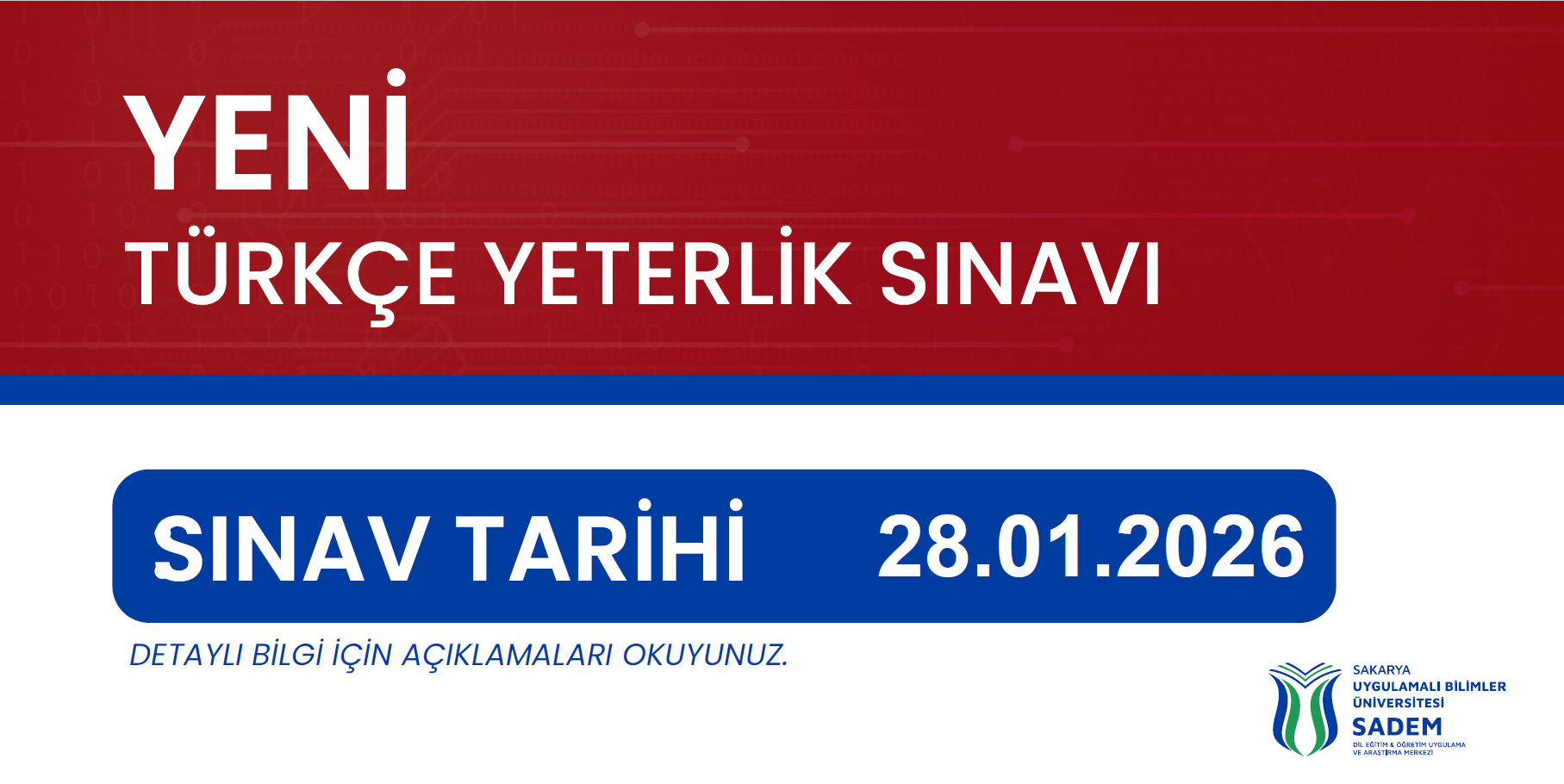                YENİ TYS DUYURUSU ( 28 OCAK 2026 )