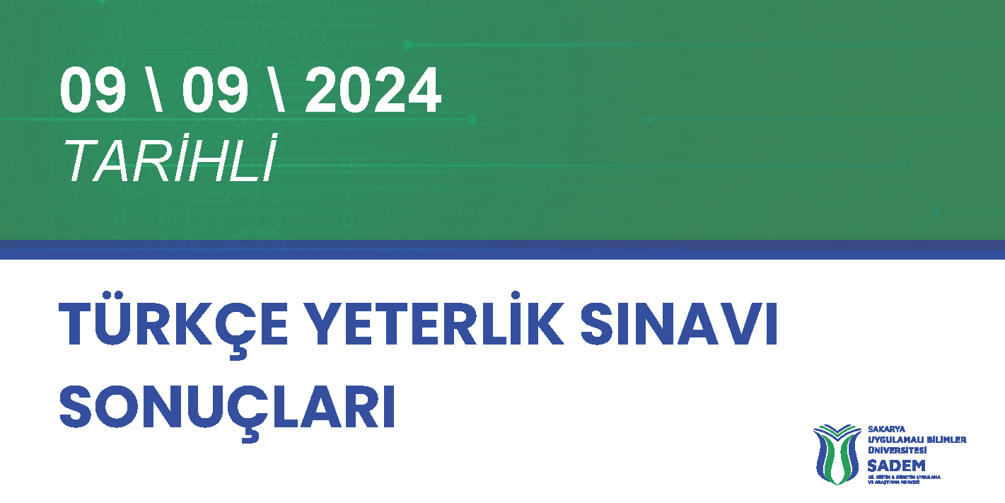 9 EYLÜL 2024 TARİHLİ TYS SONUÇLARI