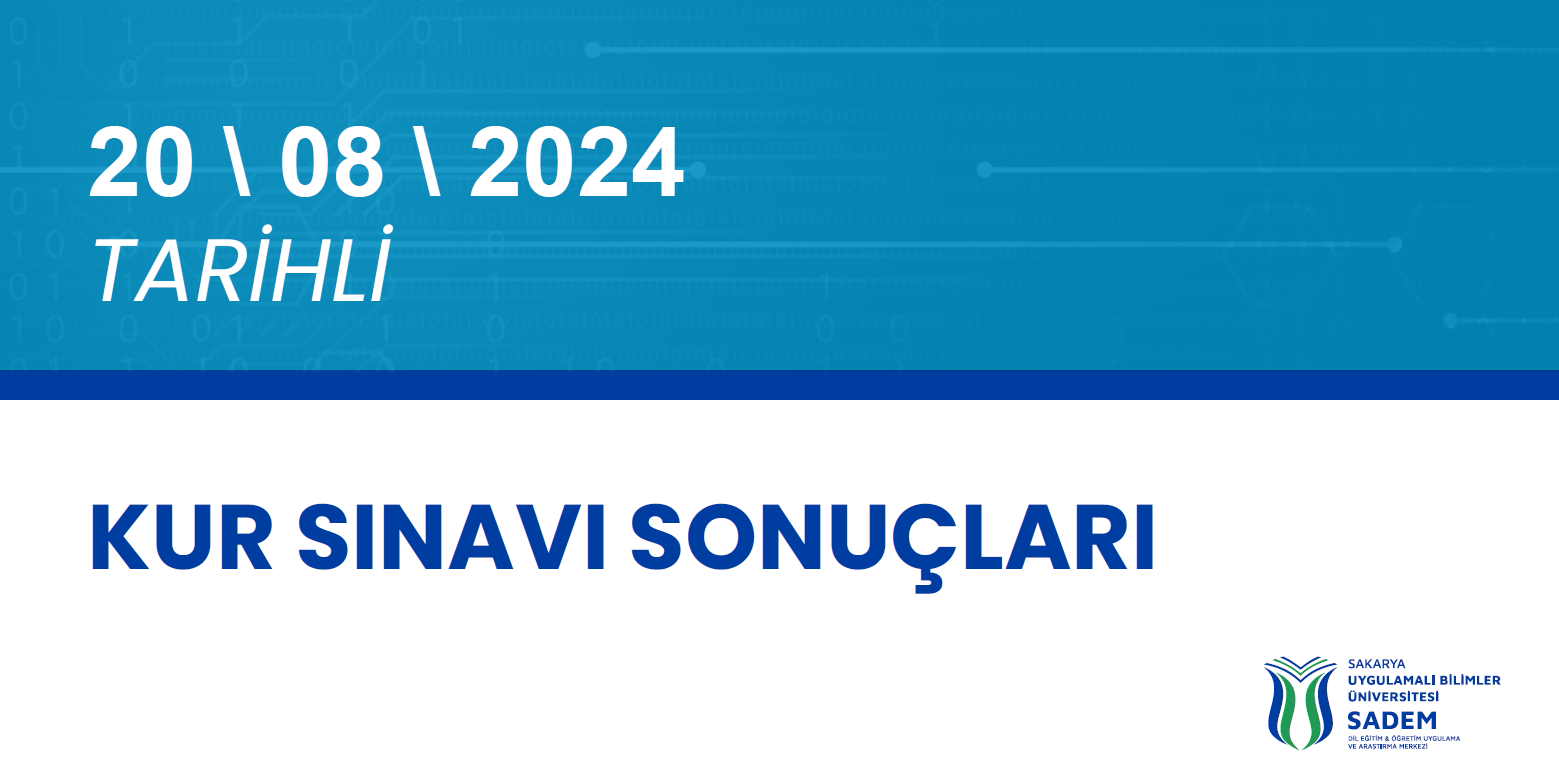 20 AĞUSTOS 2025 SADEM KUR SINAVLARI SONUÇLARI
