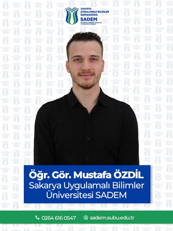 Öğr.Gör. Mustafa Özdil